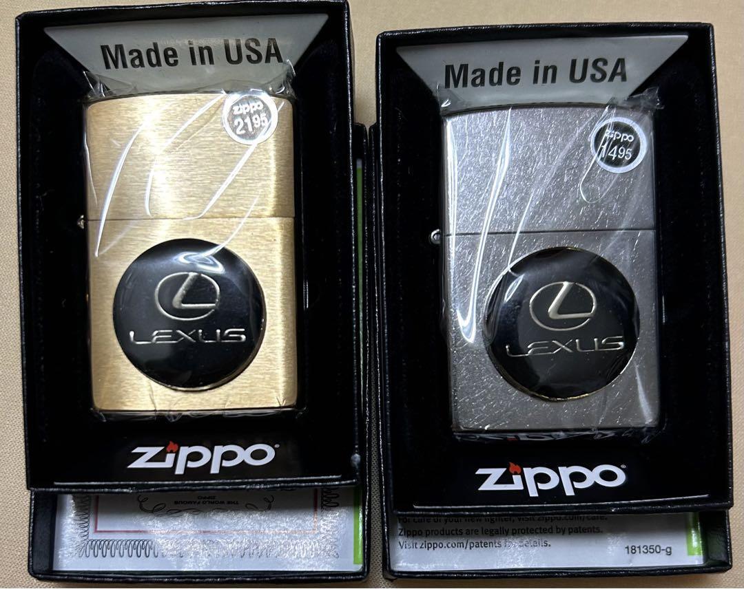 Zippo Oil Lighter LEXUS metal pasting custom