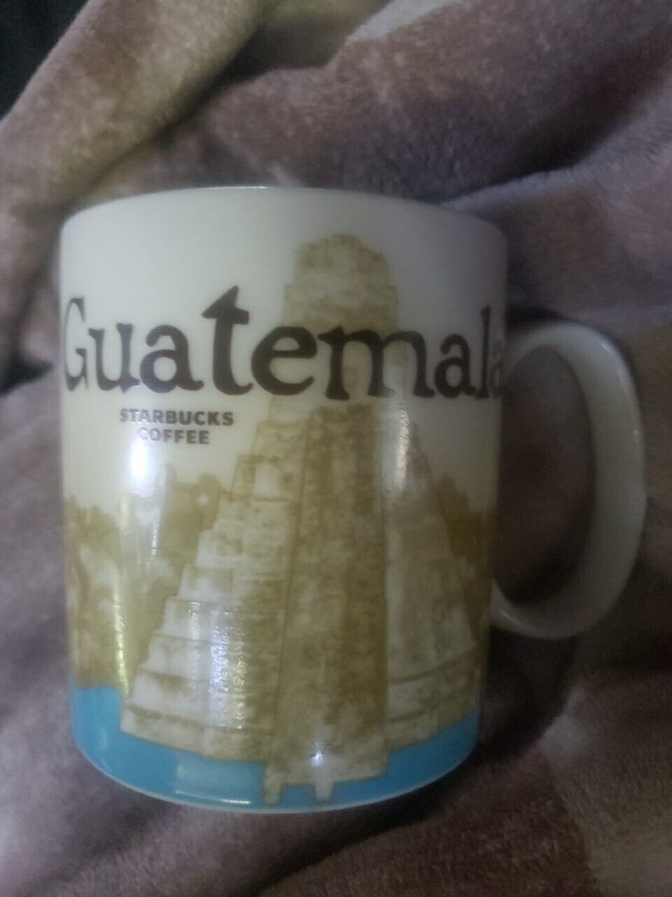 Starbucks Guatemala Mug 16 oz 2017 Used