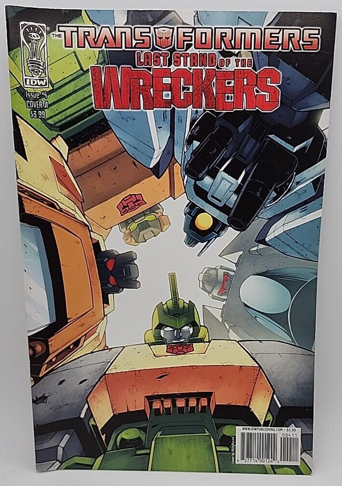 Transformers Last Stand Of The Wreckers Issue 4 Cvr A