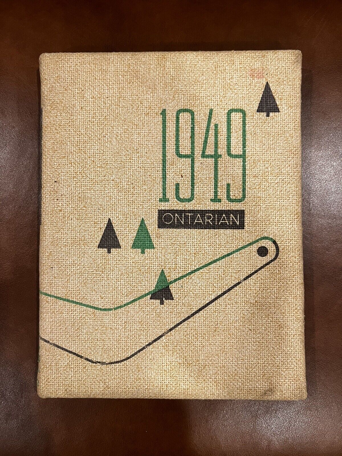 Vintage 1949 Ontarian - State Teacher's College Yearbook - Oswego, NY IDENTIFIED