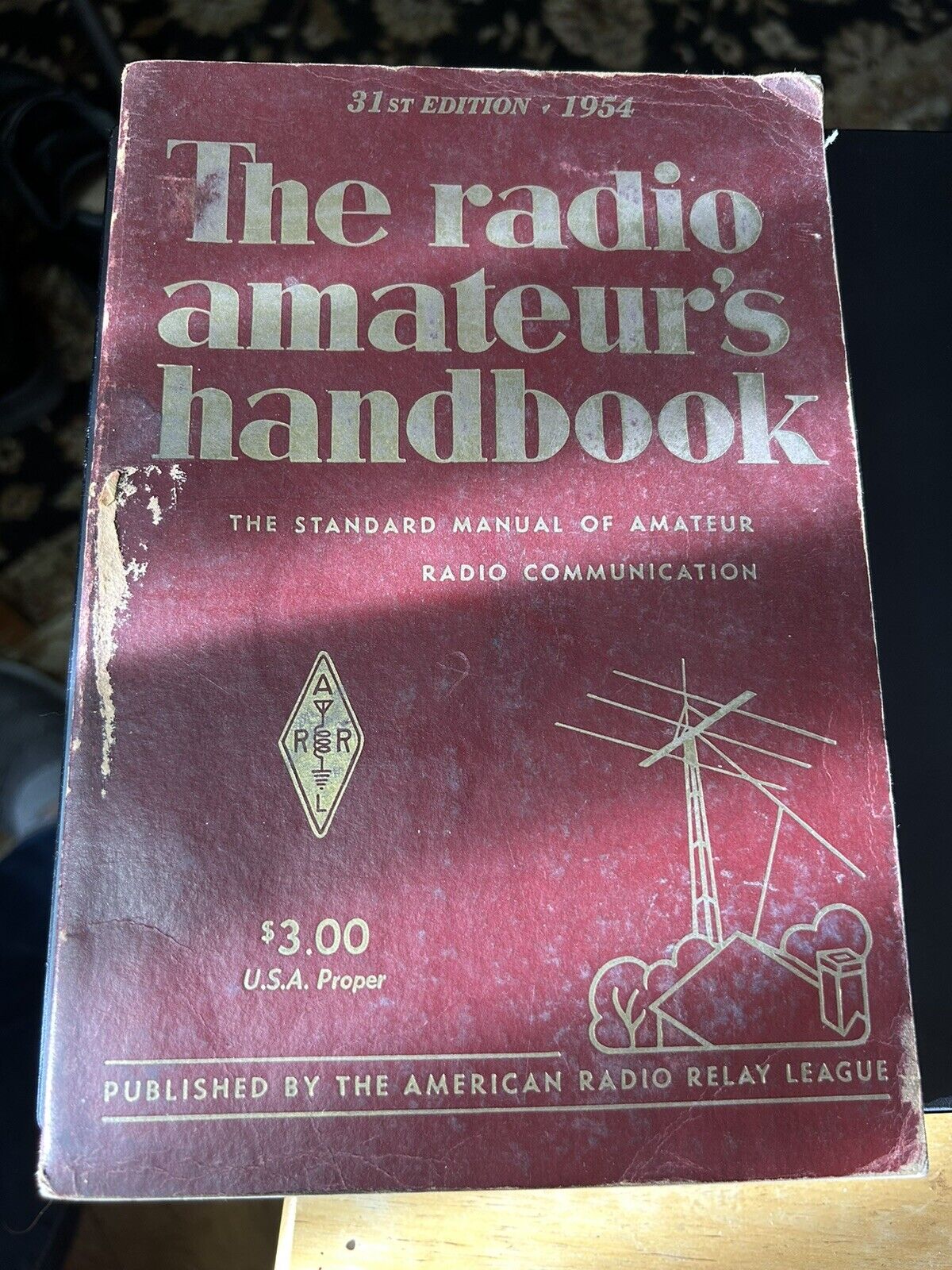 Softcover: The 1954 ARRL Handbook for the Radio Amateur