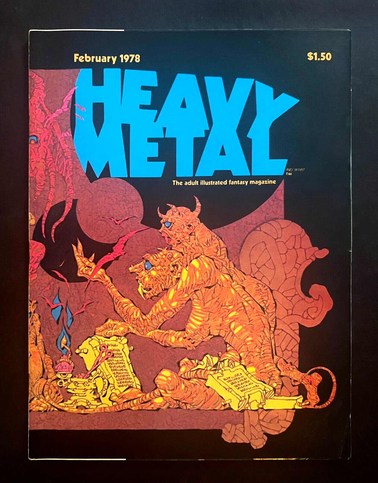 *Heavy Metal Magazine* #11 Feb. 1978 Hi-Grade Newsstand Moebius Corben Druillet