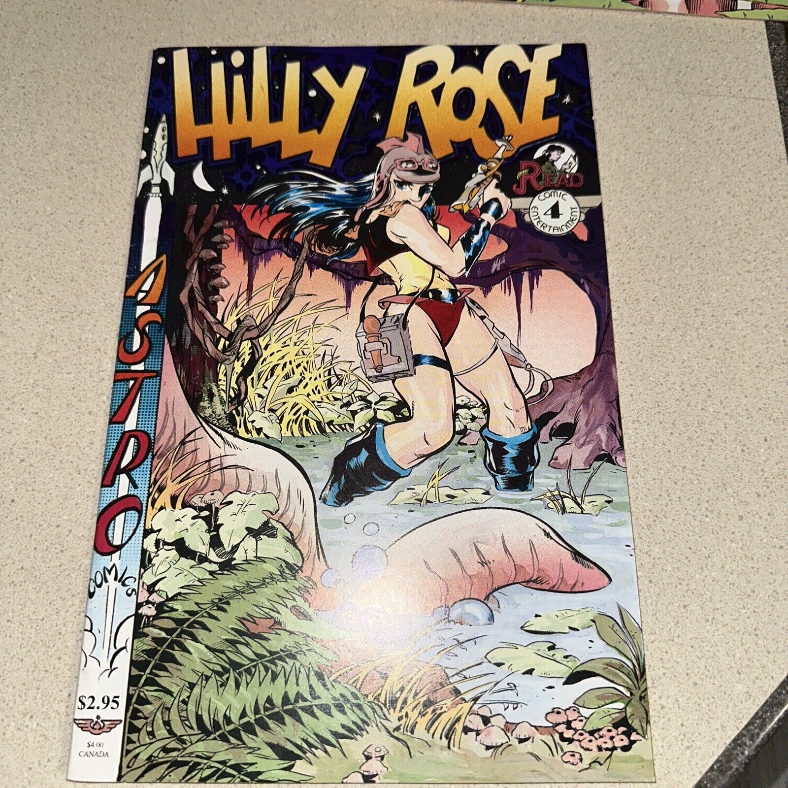 Hilly Rose #4 Astro Comics signed by B.C. Boyer