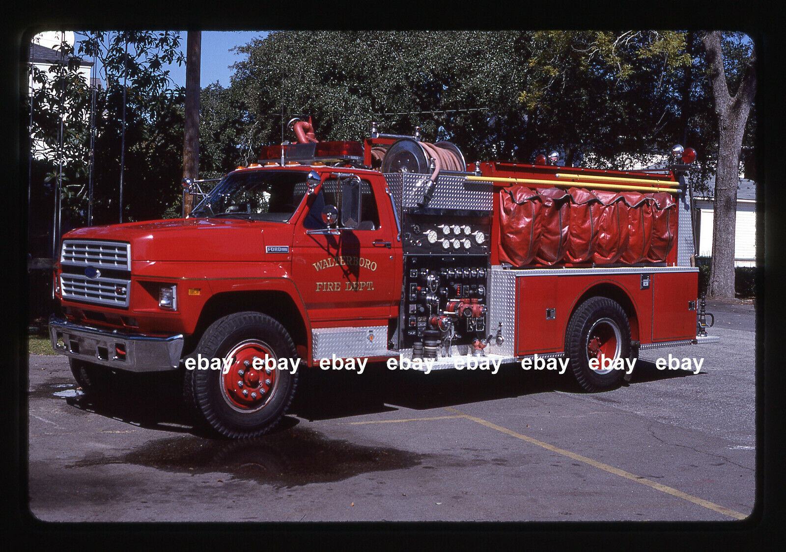 Walterboro SC 1985 Ford F Quality pumper Fire Apparatus Slide 