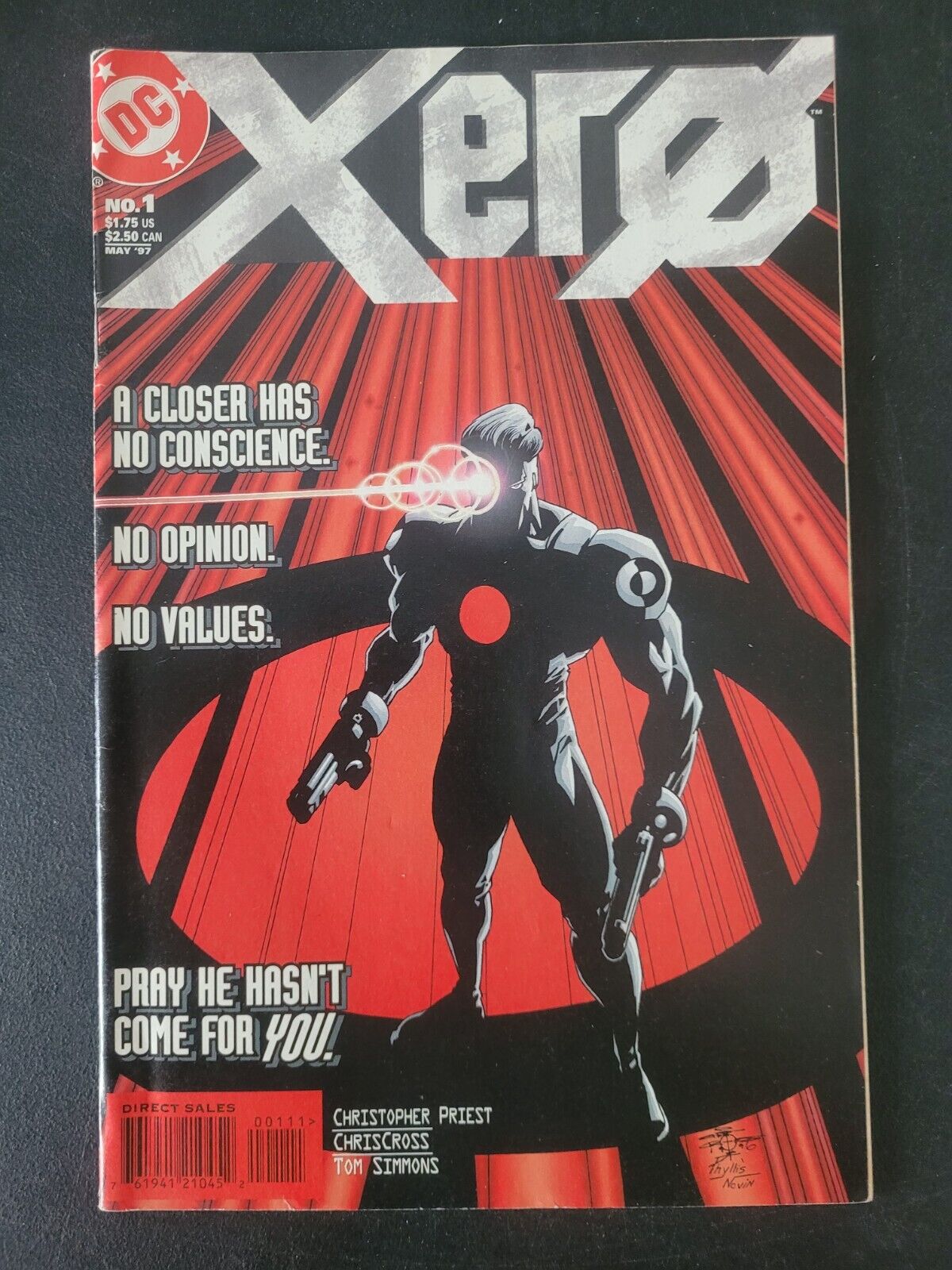 XERO #1 (1997) DC COMICS CHRISTOPHER PRIEST 1ST APPEARANCE 1ST PRINT