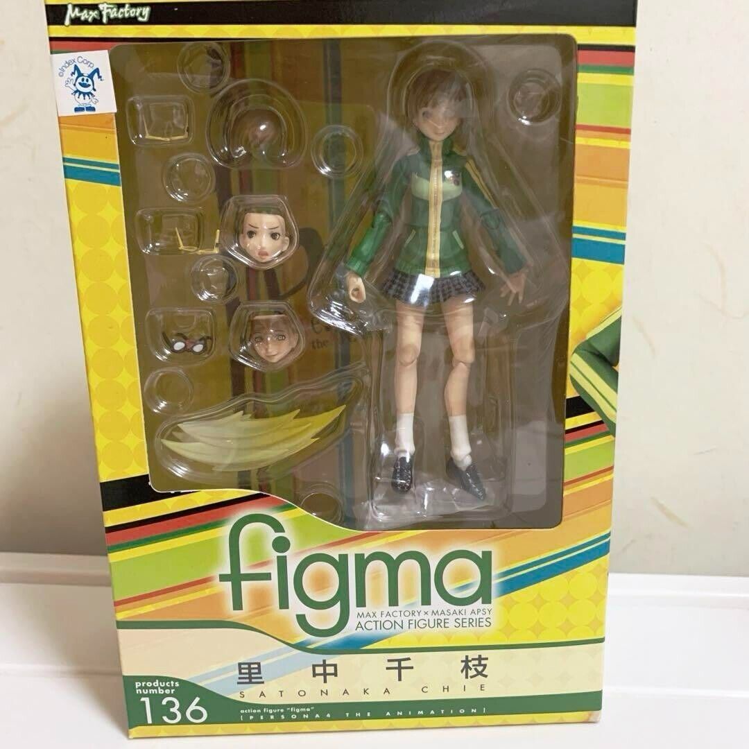 Persona 4 Figma 136 Chie Satonaka Action Figure TV Anime Non Scale Max Factory
