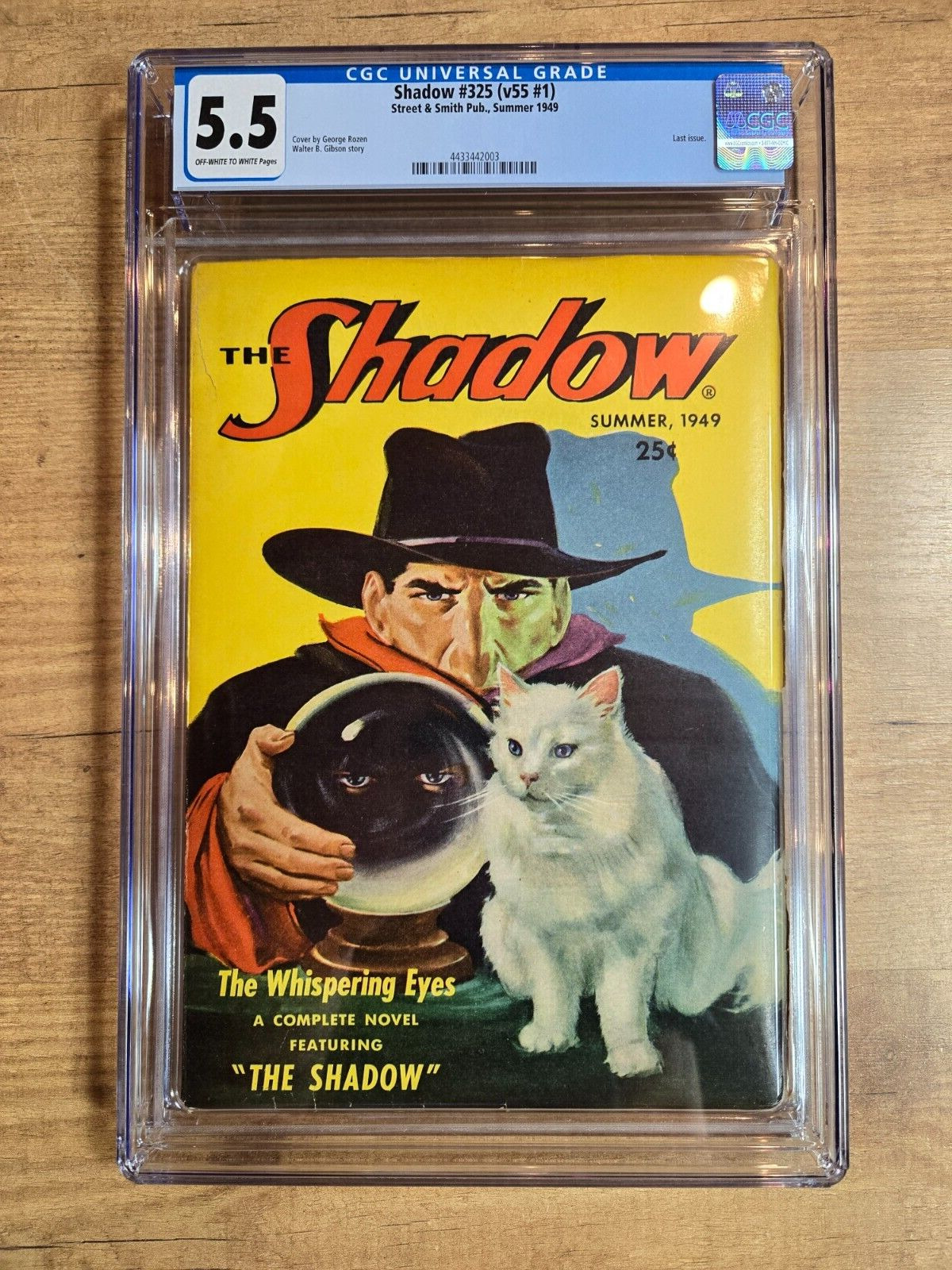 The Shadow Pulp Magazine Summer 1949 CGC 5.5 - Last Issue