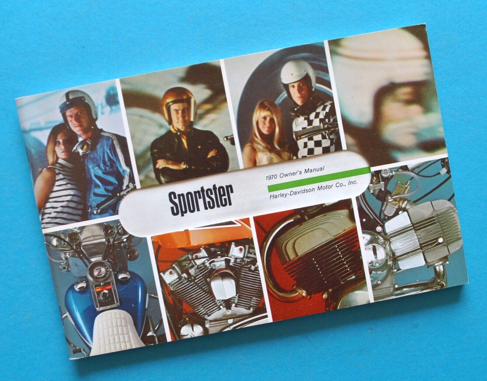 Vintage 1970 Harley Riders Handbook XLH XLCH 900cc Sportster Owners Manual