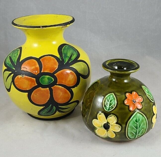 Vintage 70s Vases Lot Italy & Japan 