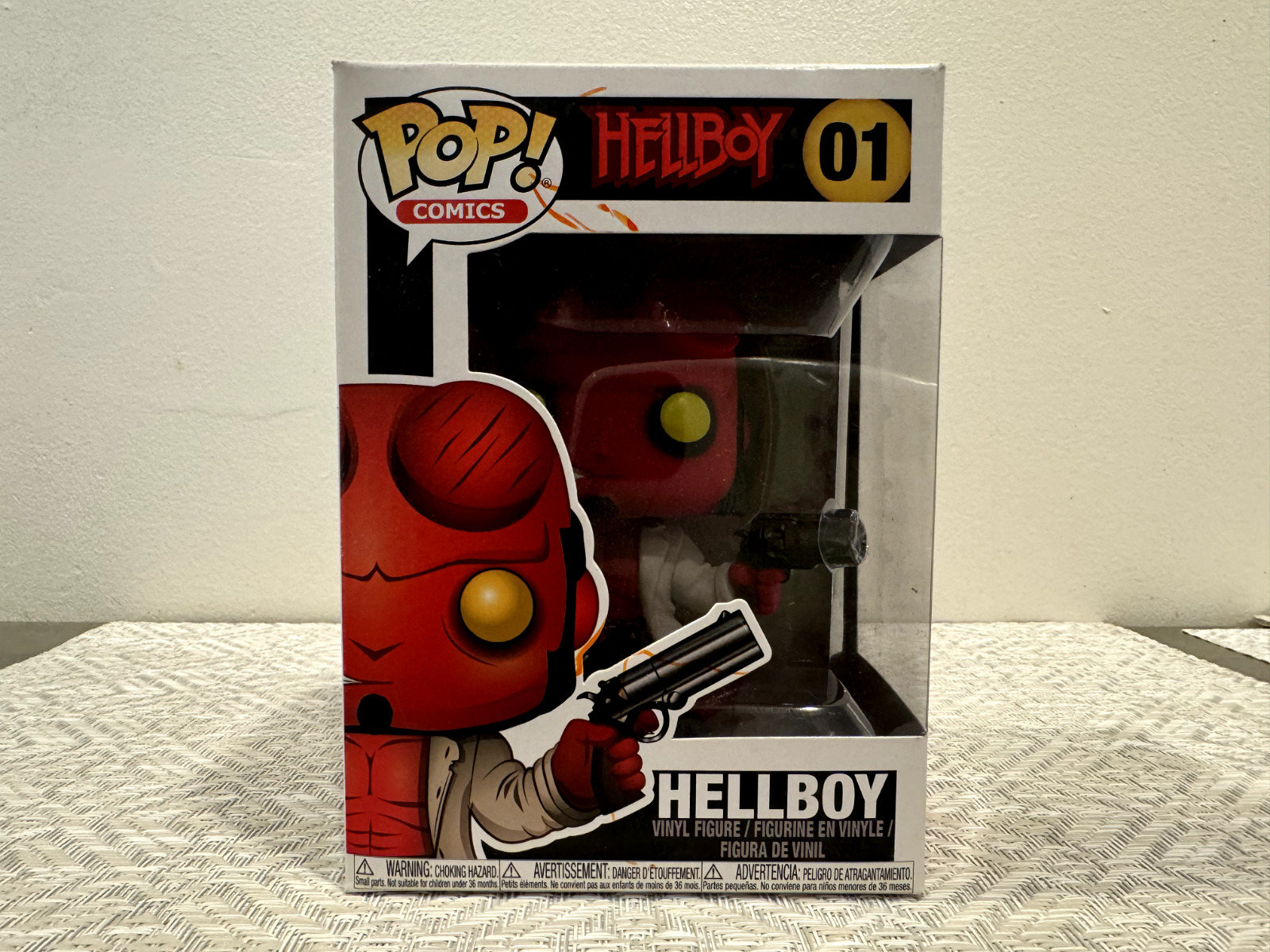 Funko Pop - Comics - Hellboy Hellboy #01 New In Box Unopened