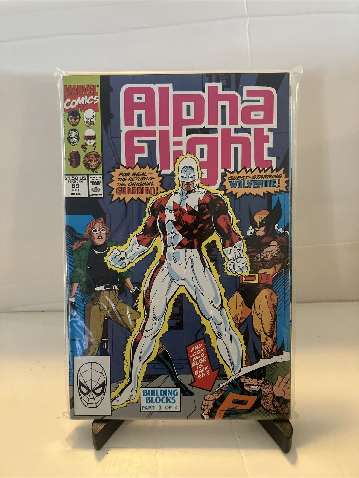 Alpha Flight #89 1990 Marvel Comics Comic Book 