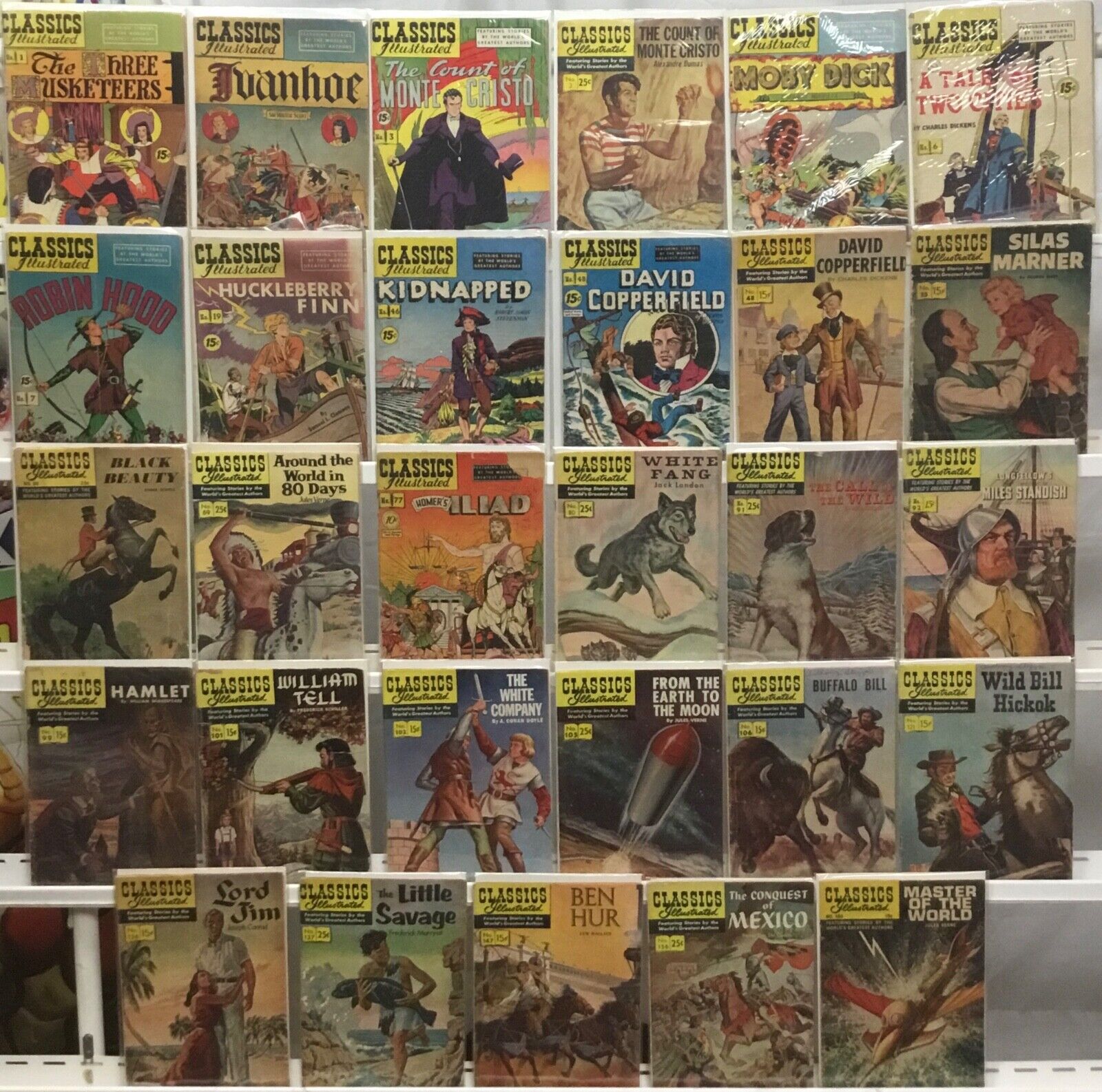 Gilberton Company - Vintage Classics Illustrated - Comic Book Lot of 29 Issues