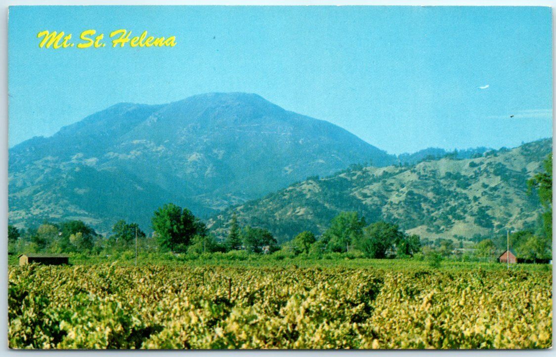 Postcard - Mount St. Helena - California