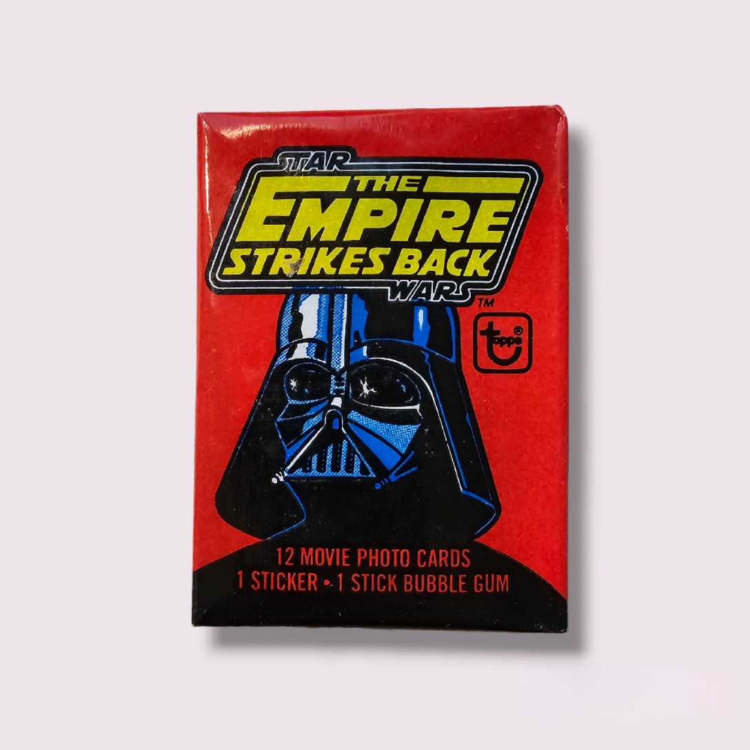 (1) x Sealed Wax Pack 1980 Topps Star Wars: The Empire Strikes Back Series 1