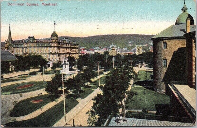 Vintage 1907 MONTREAL Quebec Canada Postcard 