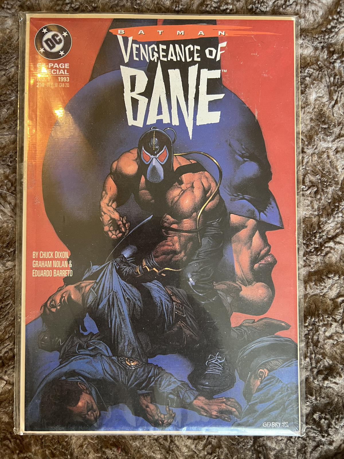 Vengeance of Bane 1 First Appearance and Origin of Bane Key Issue HIGH GRADE NM+