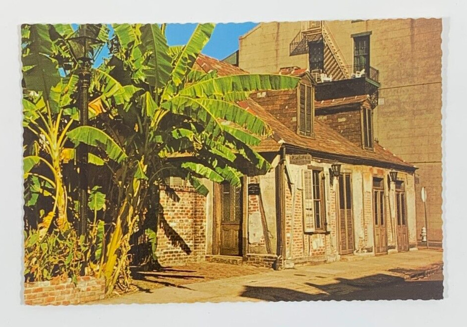 Lafitte's Blacksmith Shop Bourbon Street New Orleans Louisiana Postcard Unposted