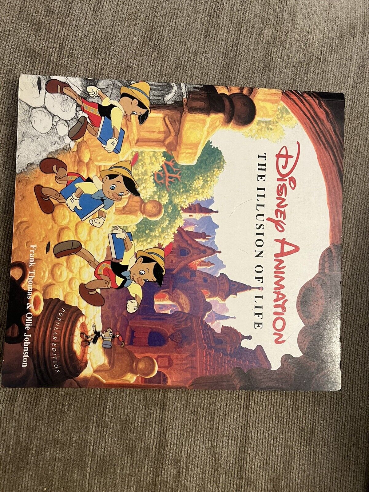 DISNEY ANIMATION, THE ILLUSION OF LIFE POPULAR EDITION 1984 SOFTCOVER