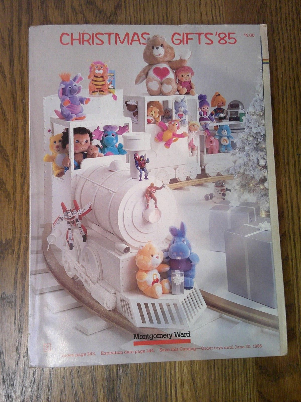 vintage Christmas Catalog Montgomery Ward 1985 holy grail toys from 1980's   Z80