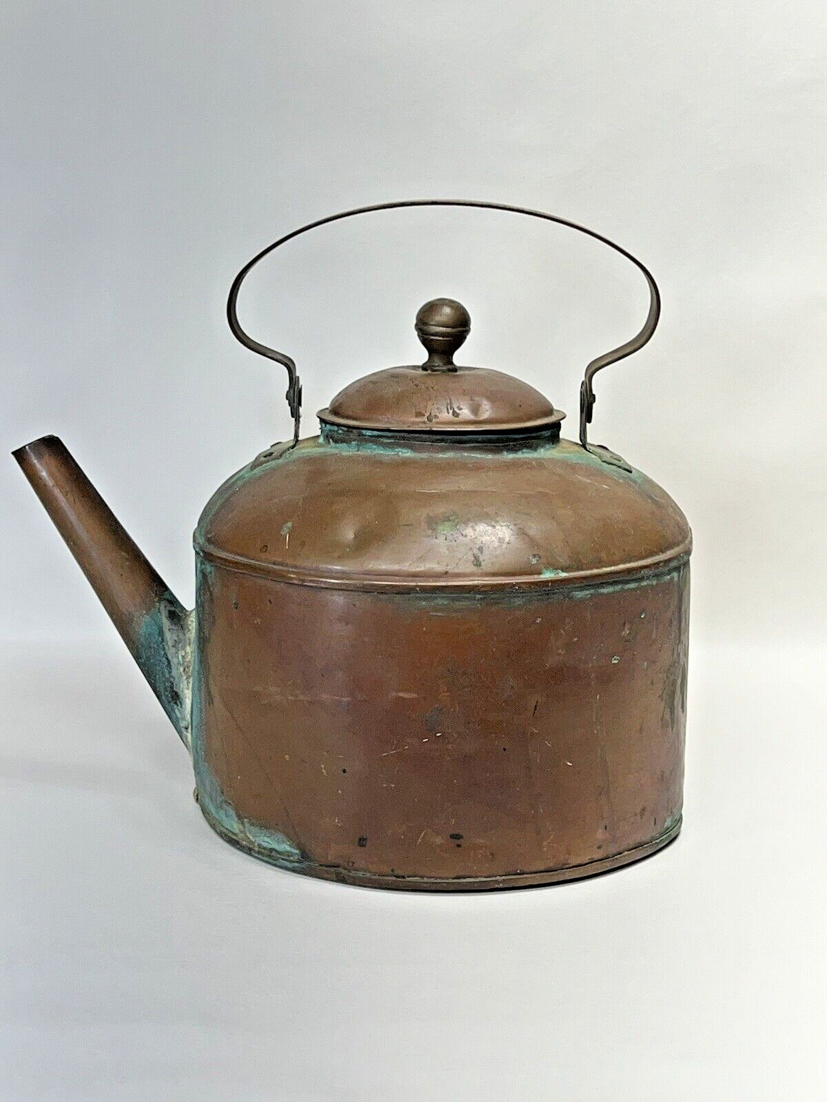 Antique/ Vintage Copper Tea Kettle Large