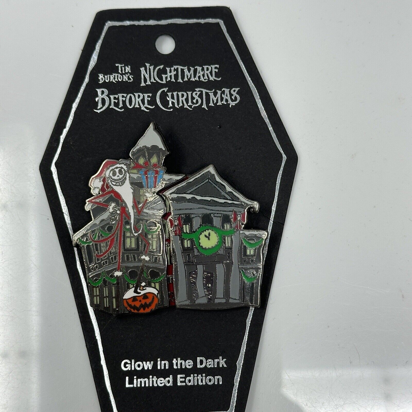 Disney Nightmare Before Christmas Haunted Mansion Holiday Slider Pin Jack LE3000