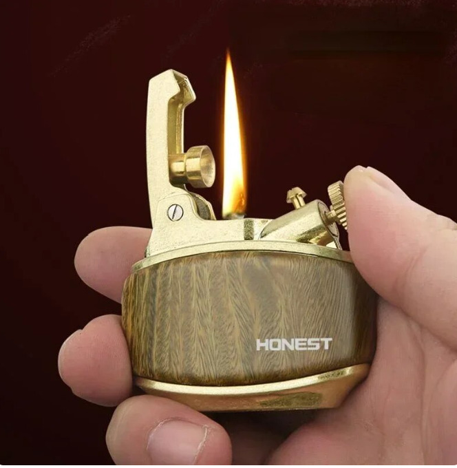 Vintage Kerosene Lighter Windproof Personalized