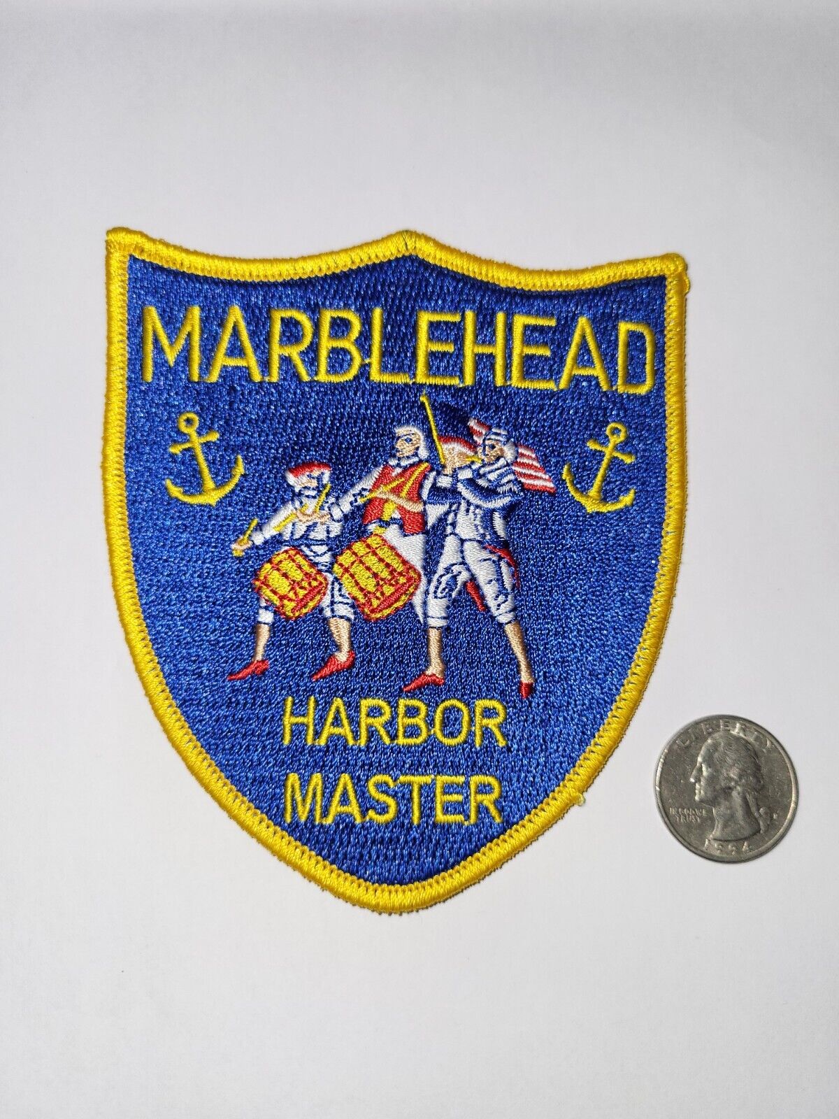 Marblehead Harbor Master Patch Massachusetts