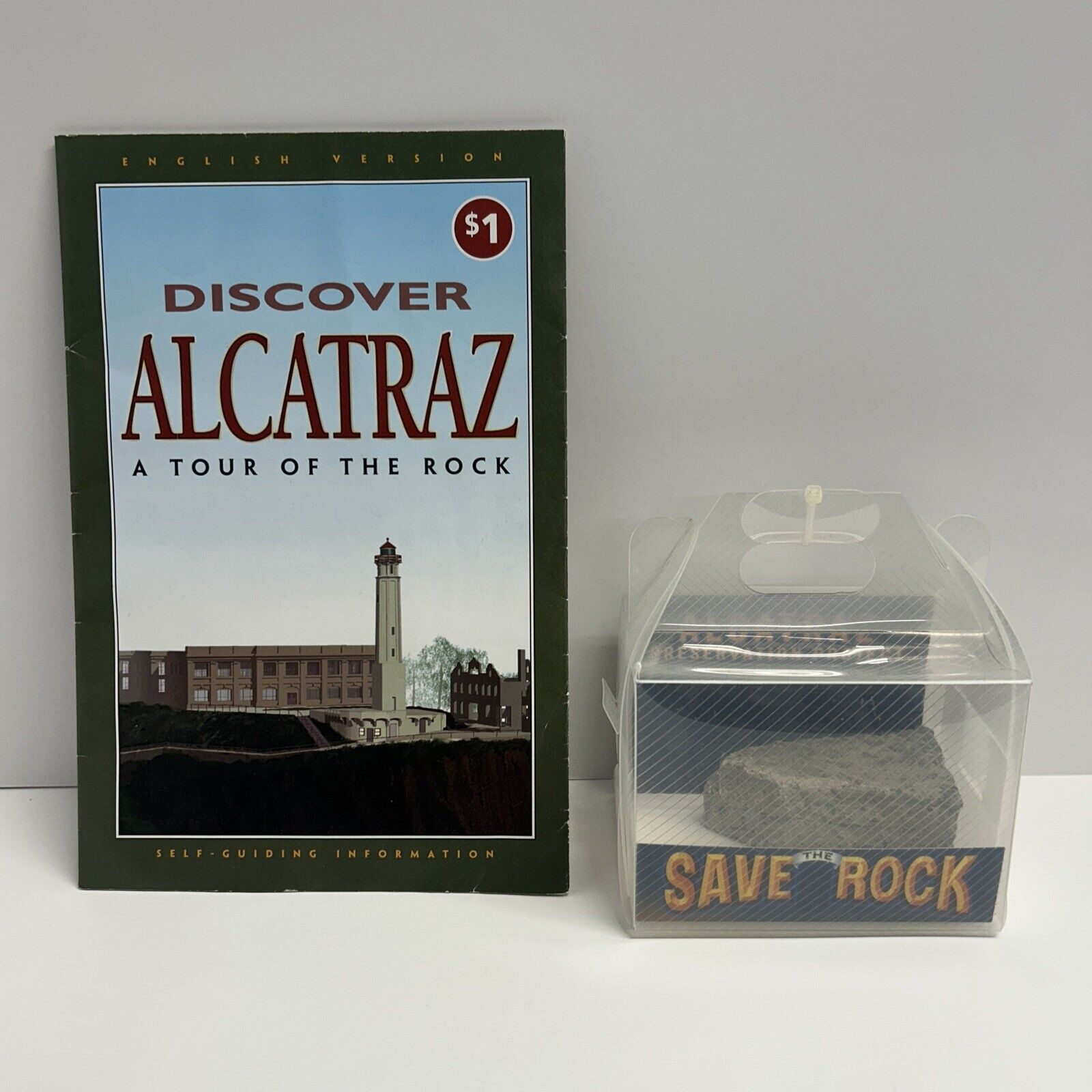 Genuine Alcatraz Save The Rock Alcatraz Souvenir Preservation Project + Guide