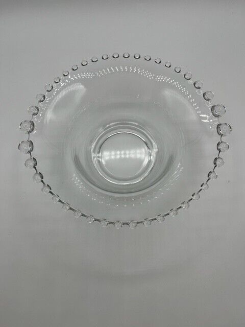 VTG Imperial Candlewick Large Glass Serving Bowl 10\
