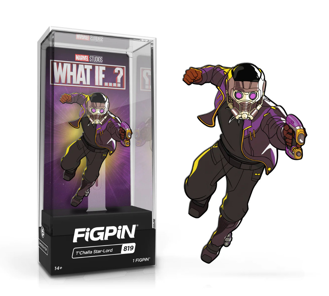 FiGPiN #819 - Marvel What If...? - T'Challa Star-Lord