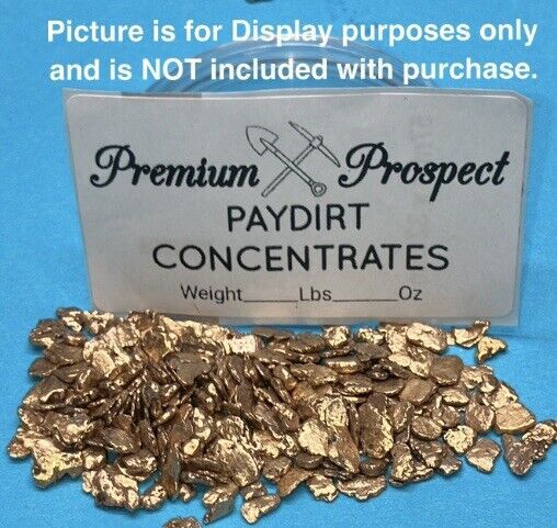 1/2 + GRAM/S  of  Very Nice Gold Nuggets w/ Authentic Paydirt  PREMIUM PROSPECT