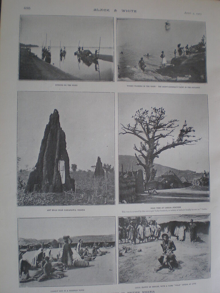 Printed photos Some Typical Scenes in British Nigeria 1903