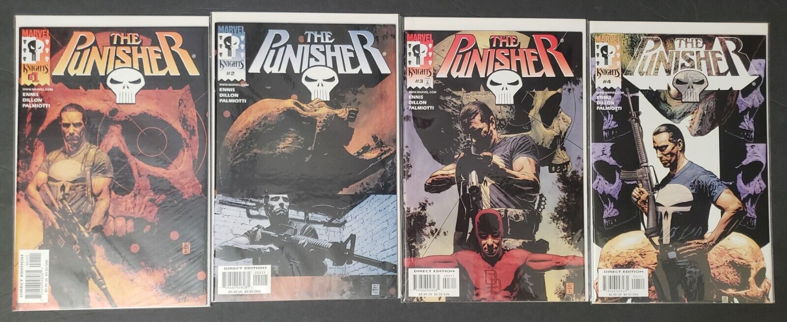 Lot Of 38 Punisher Comics In A Flat Rate Box Ennis/Dillon Welcome Back, Frank