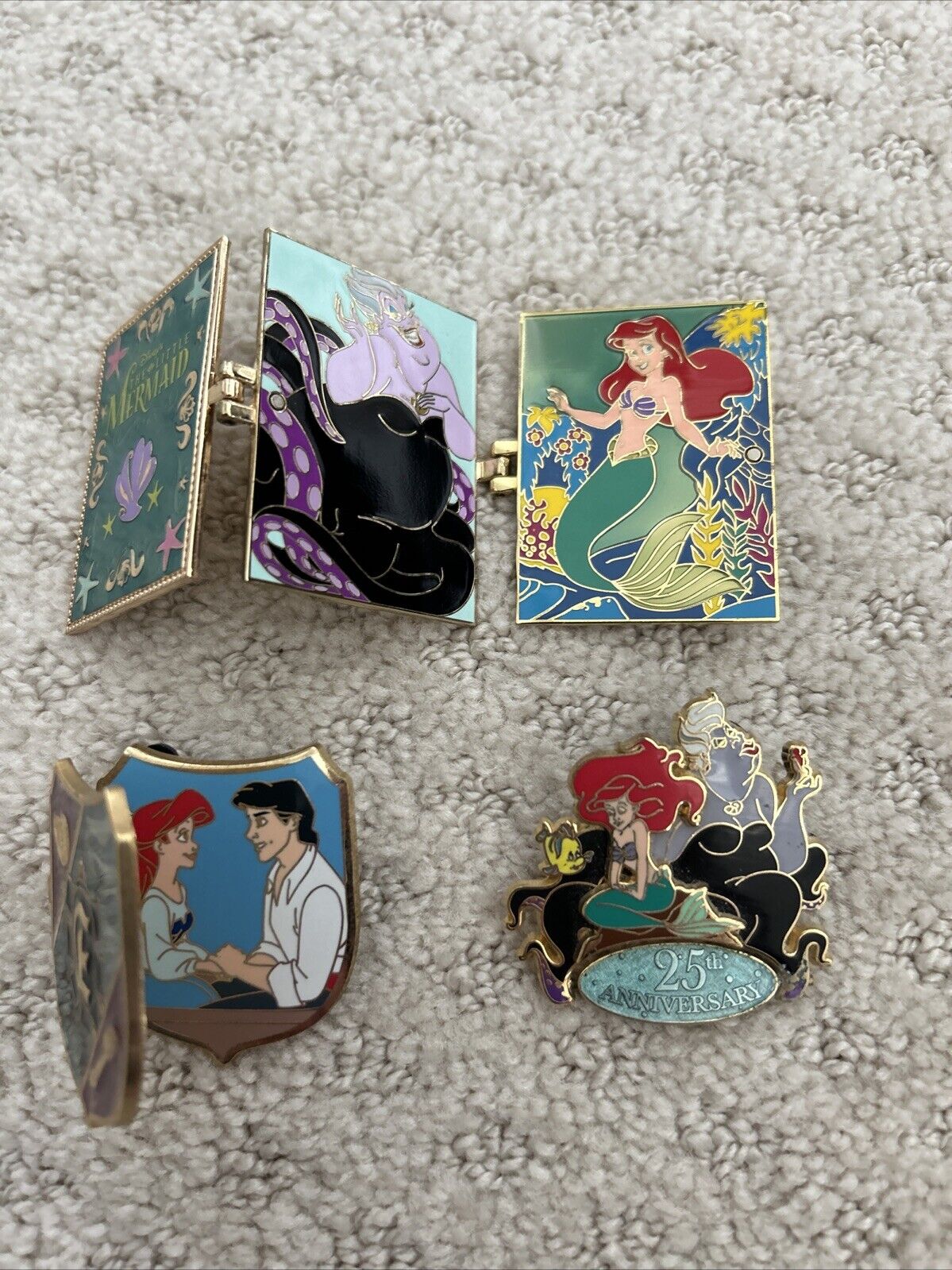 Limited Edition Little Mermaid/Ariel Disney Pins