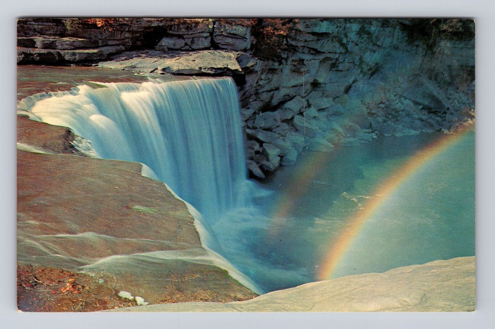 Corbin KY-Kentucky, Cumberland Falls, Falls State Park, Vintage Postcard