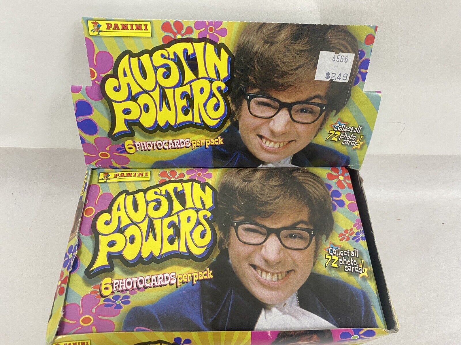 New 1999 Austin Powers  Panini Wax Box Photo Cards 36 Sealed Packs 230135G