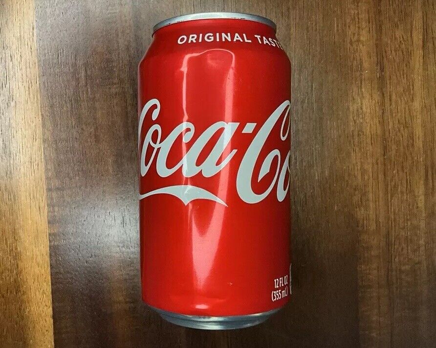 Rare. Factory Sealed Empty Coca-Cola Can. Factory Error Coke Can. 2021.