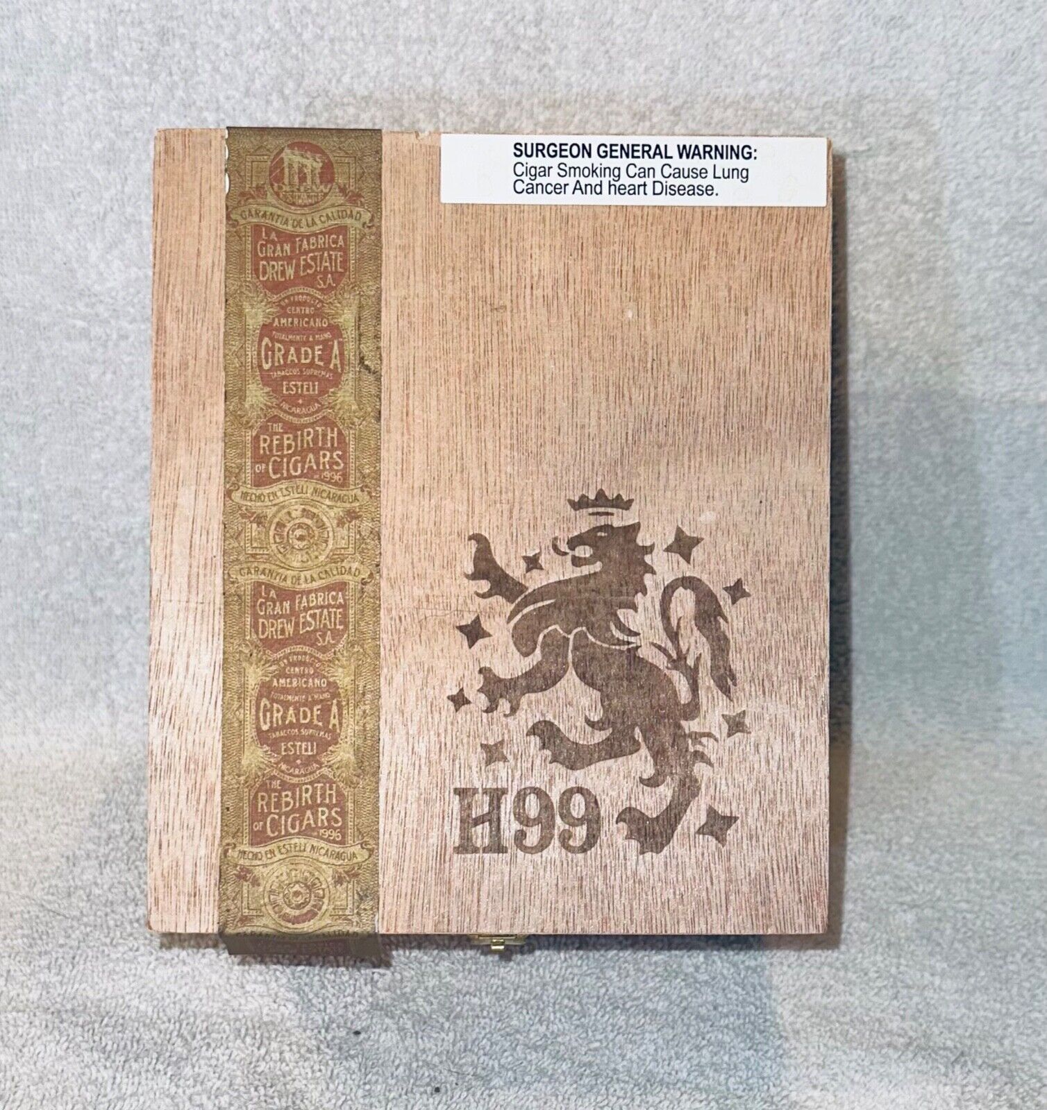 Vintage Liga Privada H99 Cigar Box Perfect Condition