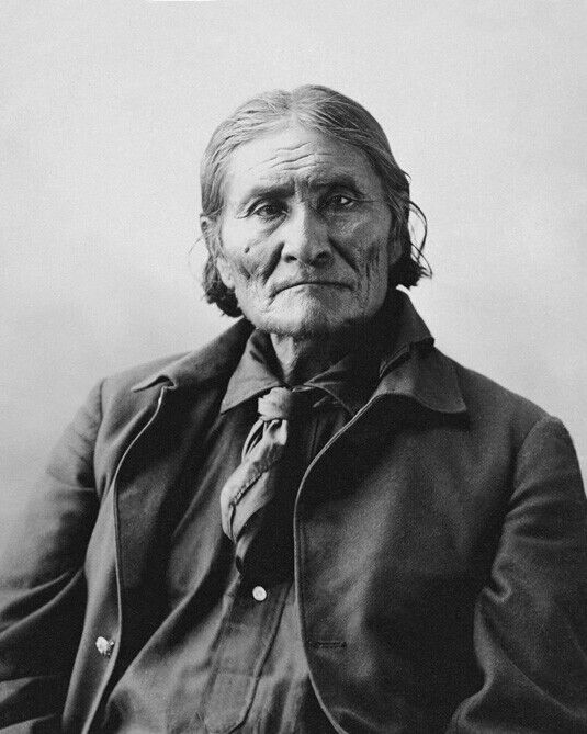 1898 Native American Indian GERONIMO Glossy 8x10 Photo Apache Leader Print 