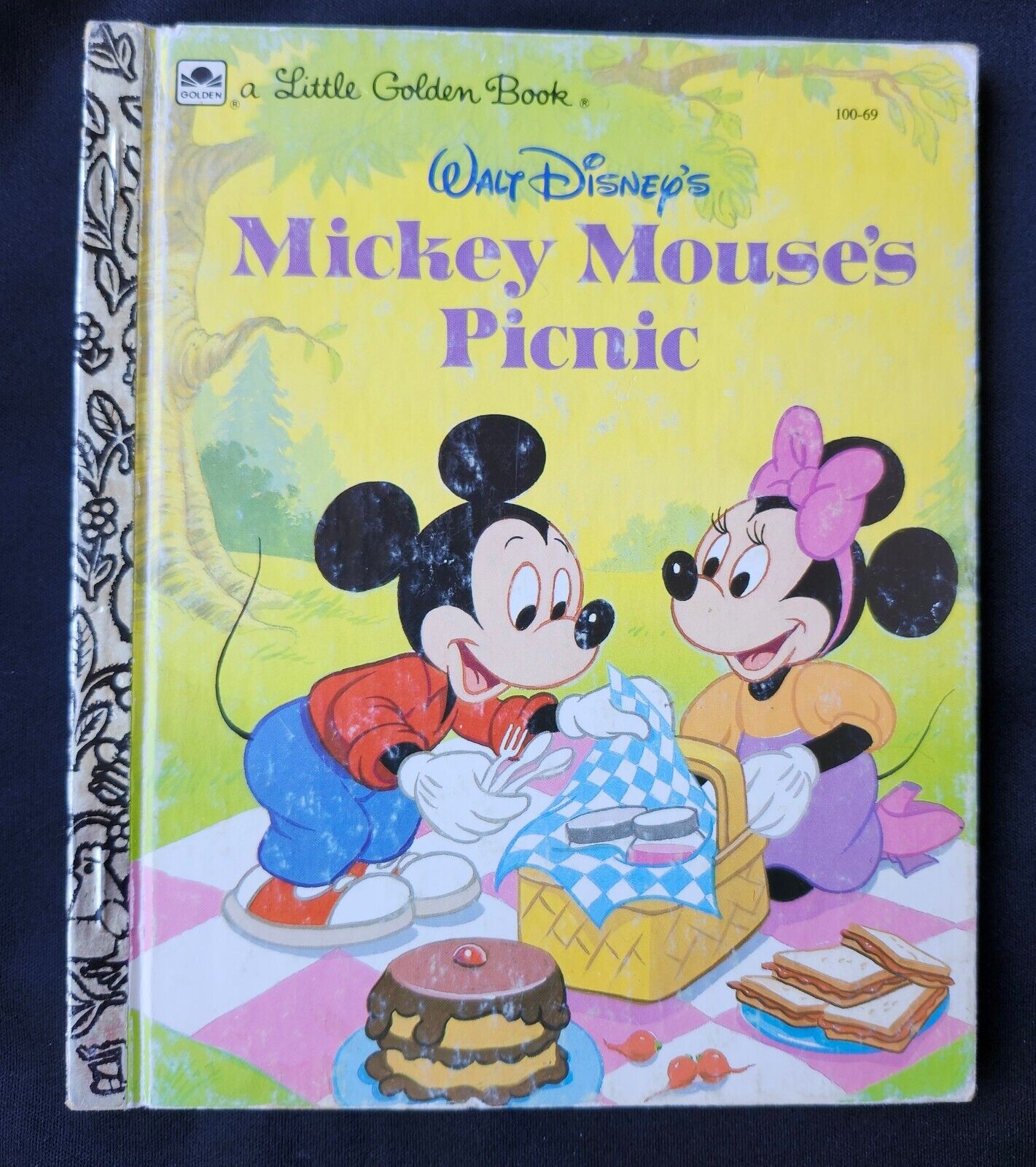 Walt Disney’s Mickey Mouse's Picnic A Little Golden Book 1950 Vintage