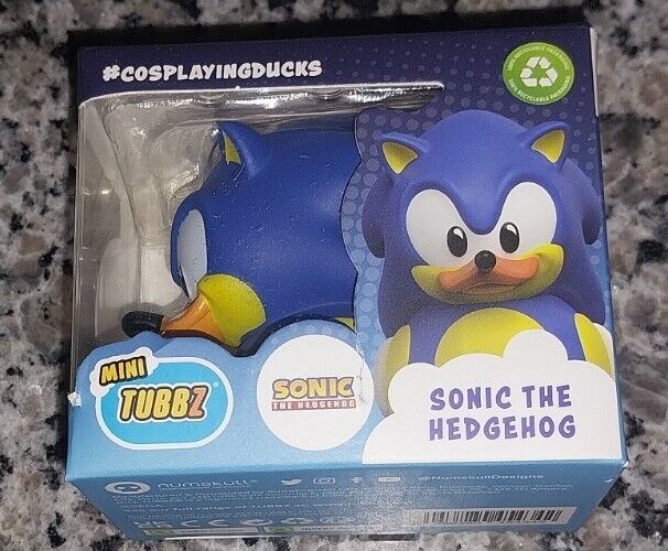 TUBBZ Mini Edition Sonic the Hedgehog Collectible Rubber Duck 