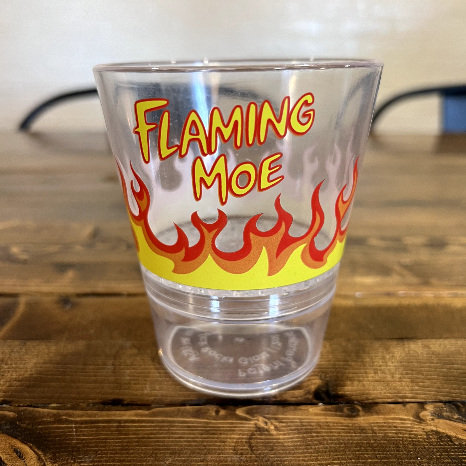 The Simpsons Flaming Moe Cup from Universal Studios