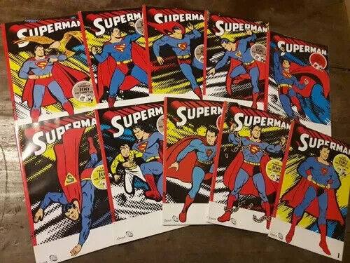 Coleccion Completa, SUPERMAN, 14 comics. Como Nuevo, primeras 100 historietas
