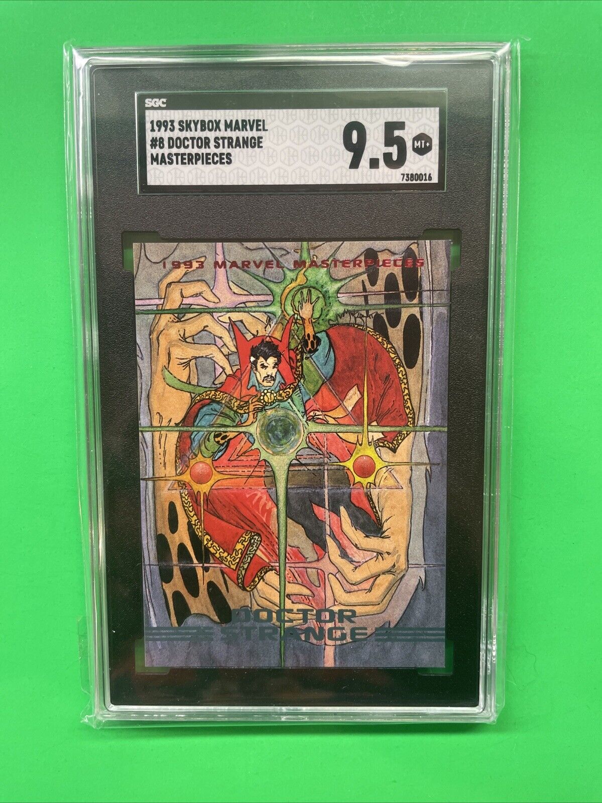 1993 Skybox Marvel Masterpieces Doctor Strange SGC 9.5