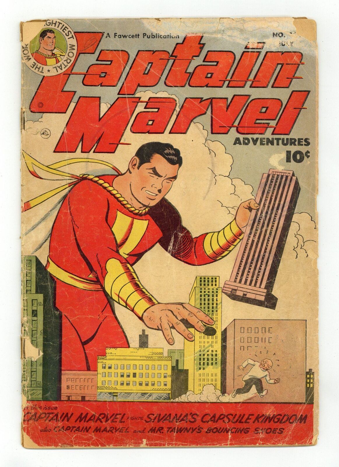 Captain Marvel Adventures #134 FR/GD 1.5 1952