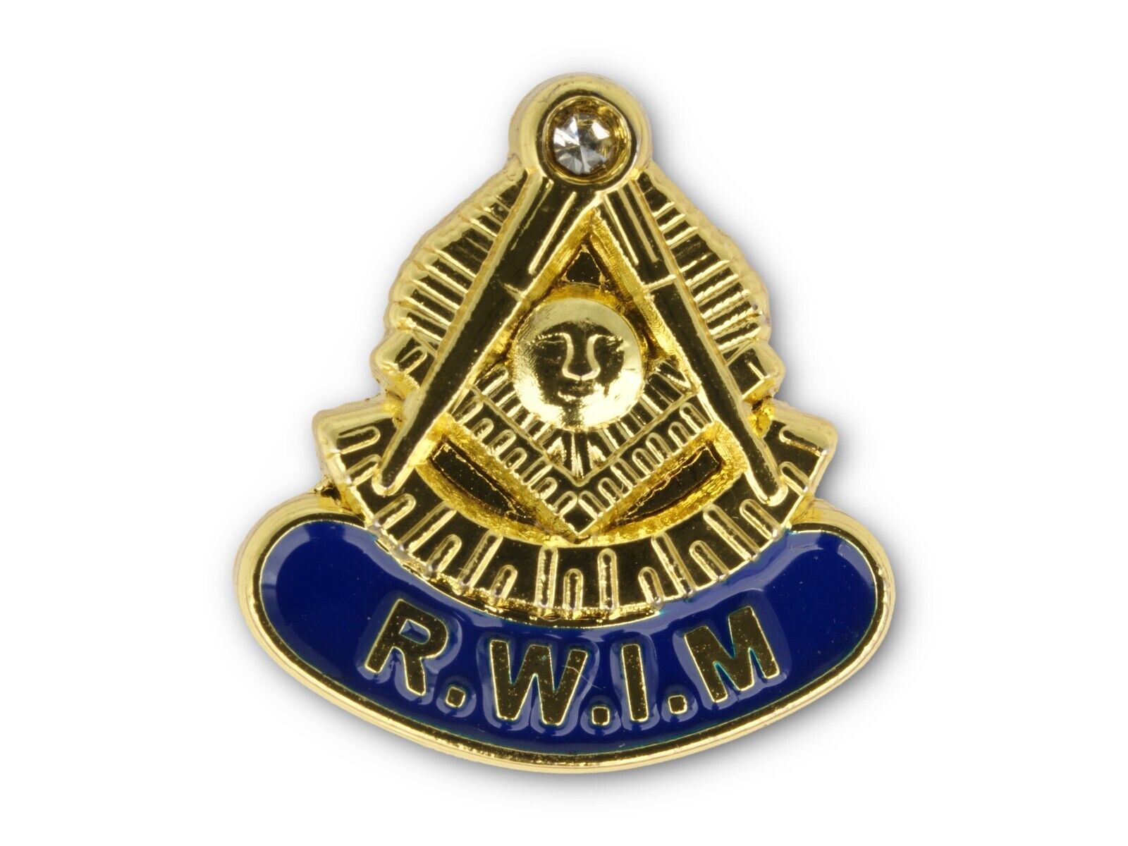Masonic Right Worshipful Installing Master (R.W.I.M) Lapel Pin LP 144