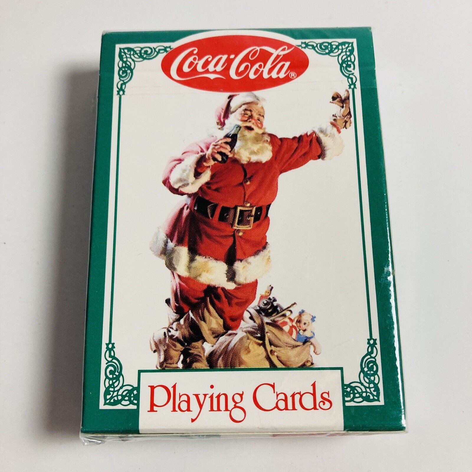 Vintage Coca Cola Christmas Santa Claus 1994 Playing Cards, One Sealed Deck Only