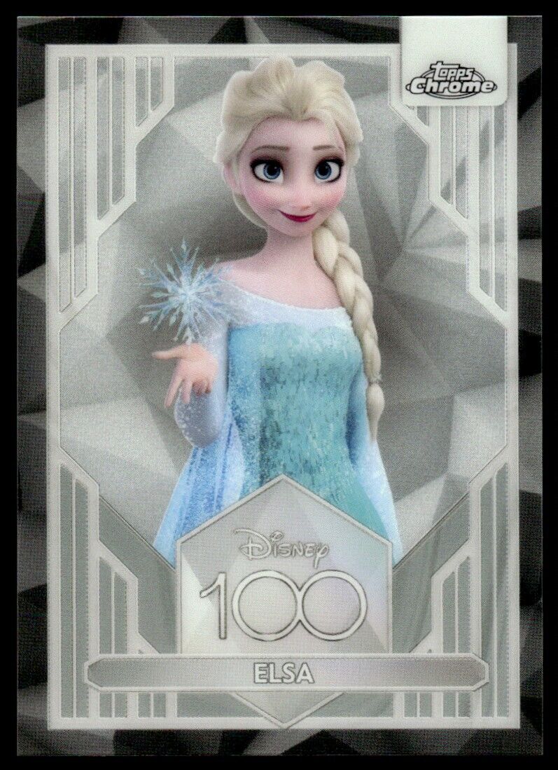 2023 Topps Chrome Disney 100 Elsa #92 Frozen
