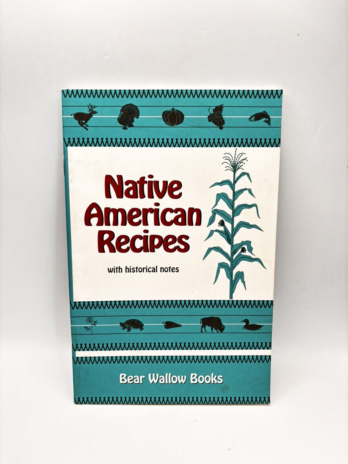 Vintage 1996 Native American recipes book with Historical notes. BEAUTIFUL