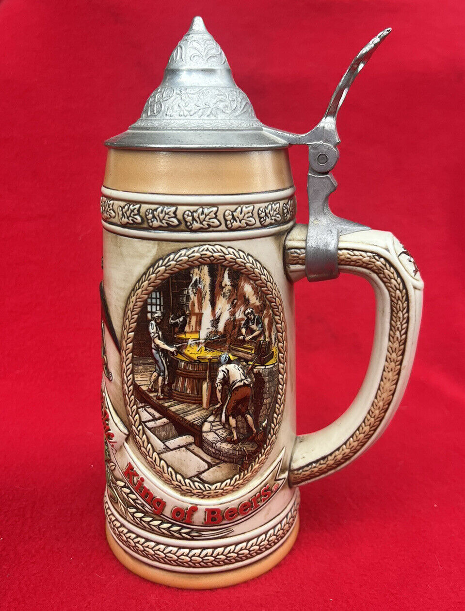 Budweiser Anheuser-Bush Inc. King Of Beers Stein 
